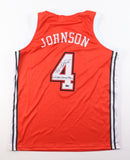Larry Johnson Signed UNLV Running Rebels Jersey "NCAA Champs 1990" (Steiner)