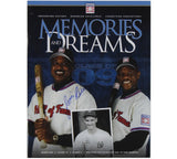 Jim Rice Signed Memories and Dreams Class of 2009 Hall of Fame Program