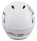 Texas Ricky Williams & Earl Campbell Signed F/S Speed Rep Helmet w/ Case BAS JSA