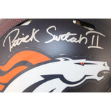 Patrick Surtain Autographed Denver Broncos Authentic Helmet Beckett W 53128