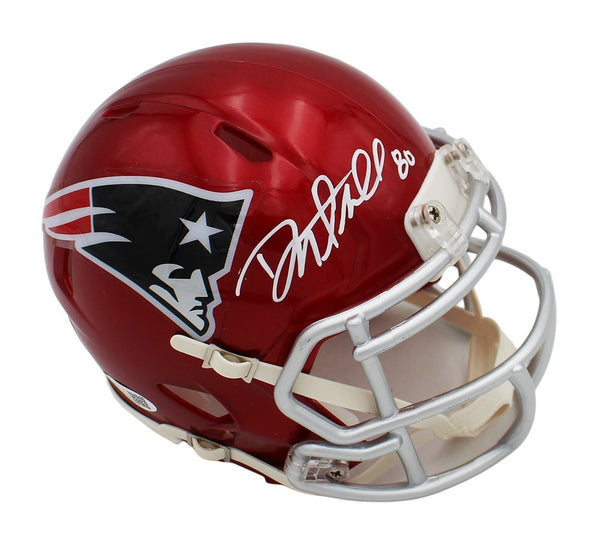 Danny Amendola Signed New England Patriots Speed Flash NFL Mini Helmet