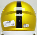 George Pickens Autographed Steelers Flash Full Size Helmet (Smudged) Beckett