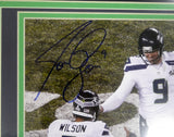 JON RYAN AUTOGRAPHED SIGNED FRAMED 8X10 PHOTO SEATTLE SEAHAWKS MCS HOLO 108007