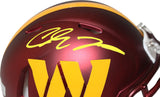 Chase Young Signed Washington Commnaders speed Mini Helmet FAN 40324