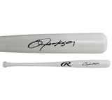 Bo Jackson Signed Kansas City Royals Rawlings White Chrome MLB Bat