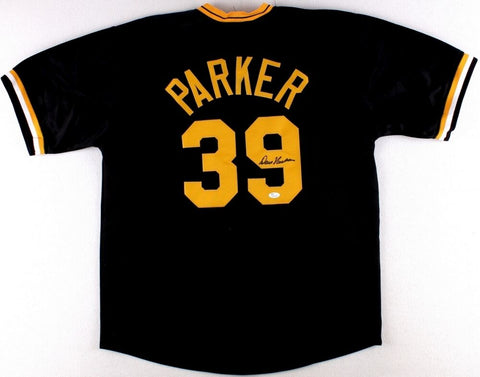 Dave Parker Signed Pittsburgh Pirates Jersey (JSA COA) 2xWorld Series Champion