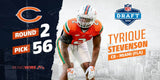 Tyrique Stevenson Signed Miami Hurricanes Jersey Inscribed "Go Canes"(JSA) Bears