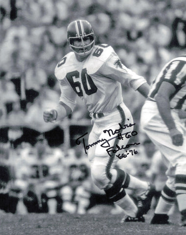 Tommy Nobis Autographed Signed 8x10 Photo Atlanta Falcons SKU #244762