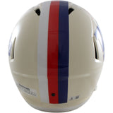 Abdul Carter Autographed New York Giants F/S Retro Helmet Beckett Witness 56870