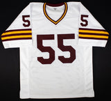 Chris Hanburger Signed Washington Redskins Jersey JSA/ 9xPro Bowl HOF Linebacker