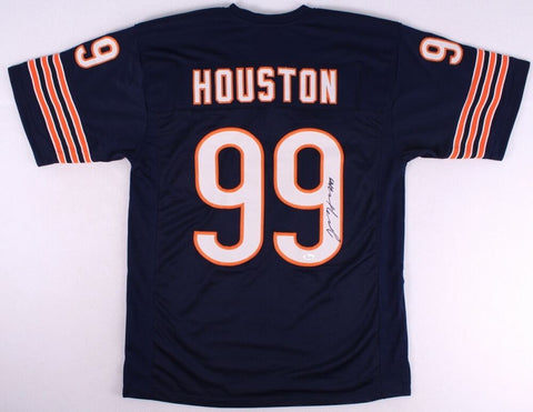 Lamarr Houston Signed Chicago Bears Jersey (JSA COA)