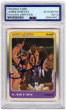 James Worthy Signed LA Lakers 1988-89 Fleer Basketball Card #70 - (PSA/DNA)