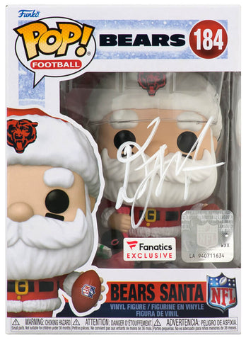 D.J. (DJ) Moore Signed Chicago Bears SANTA Funko Pop Doll #184- (SCHWARTZ COA)
