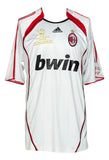 Kaka Signed A.C. Milian Adidas Soccer Jersey BAS BF98924