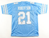 Amik Robertson Signed Detroit Lions Jersey (Beckett) Louisiana Tech Bulldogs/ DB