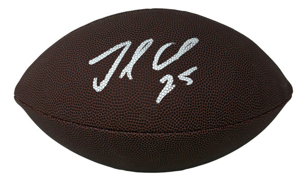 Jamal Charles Kansas City Chiefs Signed NFL Wilson Super Grip Football BAS