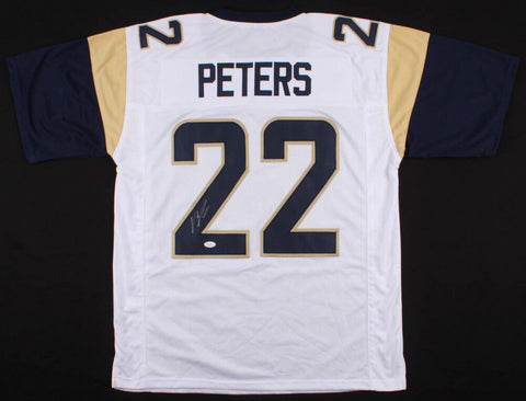 Marcus Peters Signed Los Angeles Rams Jersey (JSA COA) 2x Pro Bowl (2015, 2016)