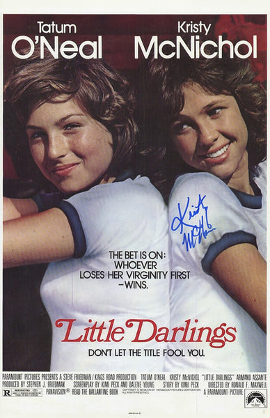 Kristy McNichol Signed Little Darlings 11x17 Classic Movie Poster - (SCHWARTZ...