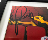 Taylor Swift Signed 'The Life of a Showgirl' CD Insert 7.5x13 Framed w/CD (PSA)