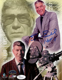 Ed Sabol Autographed/Signed NFL Films Dry Mounted 7x9 Photo JSA 55131