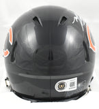 Matt Forte Autographed Chicago Bears Speed Mini Helmet - Beckett W Hologram