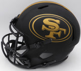 Christian McCaffrey Autographed Eclipse Full Size Helmet 49ers Beckett WZ82838
