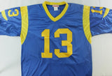 Kurt Warner Signed Los Angeles Rams Mitchell & Ness 1999 Style Jersey (PA LOA)