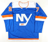 Anders Lee Signed New York Islanders Throwback Jersey (Beckett) Left Wing