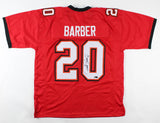Ronde Barber Signed Tampa Bay Buccaneers Jersey (Radtke COA) 5xPro Bowl Def Back