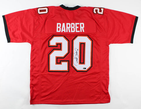 Ronde Barber Signed Tampa Bay Buccaneers Jersey (Radtke COA) 5xPro Bowl Def Back