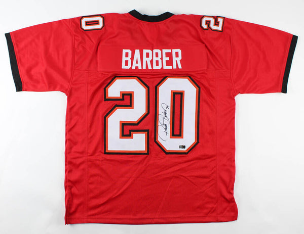 Ronde Barber Signed Tampa Bay Buccaneers Jersey (Radtke COA) 5xPro Bowl Def Back
