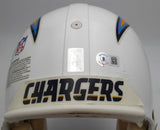 LaDainian Tomlinson Autographed Full Size Authentic Helmet Chargers Beckett
