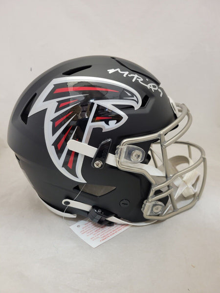 MICHAEL PENIX SIGNED ATLANTA FALCONS FS SPEEDFLEX AUTHENTIC HELMET BAS