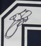 Emmitt Smith HOF Autographed Blue Custom Football Jersey Dallas Cowboys PROVA