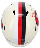 Brock Purdy Autographed San Francisco 49ers RETRO Speed Full Size Helmet Beckett