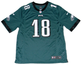 JALEN REAGOR AUTOGRAPHED SIGNED PHILADELPHIA EAGLES #18 NIKE JERSEY BECKETT