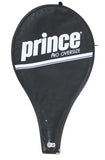Bobby Riggs 2x Signed Match Used Penn Prince Pro Oversize Racket & Cover BAS