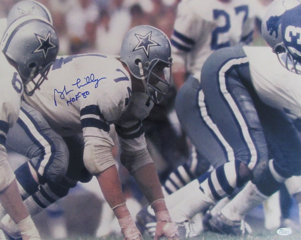 Bob Lilly HOF Dallas Cowboys Signed/Autographed 16x20 Photo JSA 212560