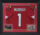 Kyler Murray Authentic Signed Red Pro Style Framed Jersey Autographed BAS Wit