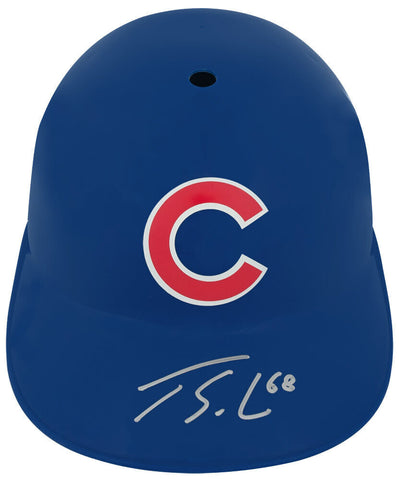Jorge Soler Signed Chicago Cubs Souvenir Replica Batting Helmet - (SCHWARTZ COA)