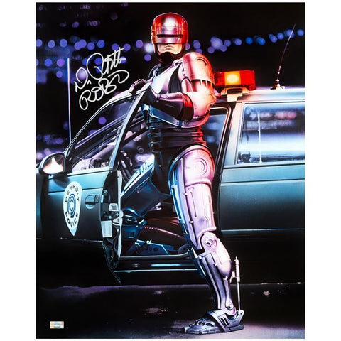 Peter Weller Autographed 1987 RoboCop Classic 16x20 Photo