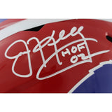 Kelly Thomas Reed Autographed Buffalo Bills F/S Helmet HOF Beckett Witness 50279