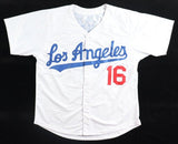 Rick Monday Signed Los Angeles Dodgers Jersey (Beckett) 1981 World Series Champs