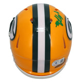 MarShawn Lloyd Autographed (Green Ink) Packers Mini Speed Helmet Beckett