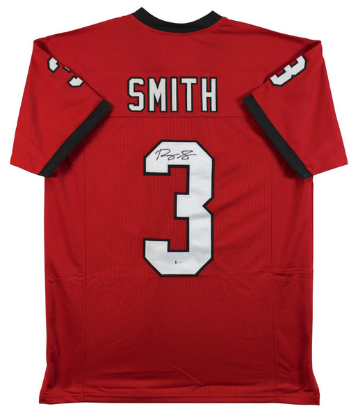 Roquan Smith Signed Georgia Bulldogs Jersey (Beckett) Bears #1 Draft Pick 2016