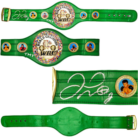 FLOYD MAYWEATHER JR. AUTOGRAPHED WBC BOXING BELT TMT BECKETT 221648
