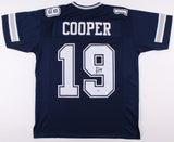 Amari Cooper Signed Cowboys Blue Jersey (Beckett) Dallas #1 Wide Receiver 2018