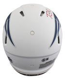 Patriots Randy Moss Signed '25 On-Field Alt F/S Speed Proline Helmet W/ Case BAS