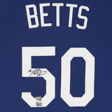 Mookie Betts Autographed Los Angeles Dodgers Authentic Nike Jersey Fanatics