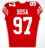 Nick Bosa Signed 49ers Pro Cut Jersey (Beckett) San Francisco 1st Round Pick